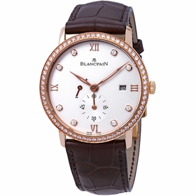 Blancpain 6606-2987-55B Ultraplate Mens Hand Wind Watch
