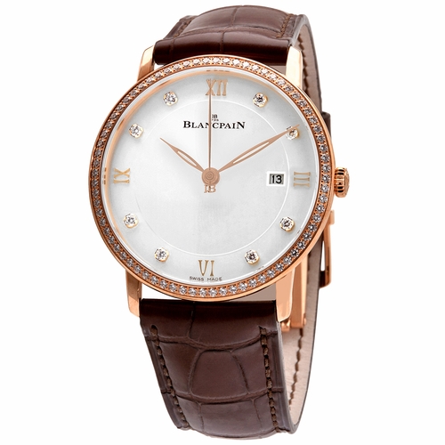Blancpain 6651-2987-55B Villeret Mens Automatic Watch