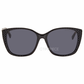 Bottega Veneta BV0218SK 001 56  Ladies  Sunglasses