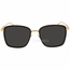 Bottega Veneta BV1008SK 001 55 Ladies Sunglasses