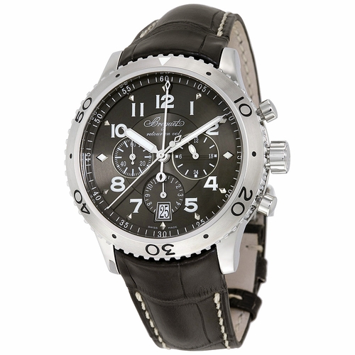 Breguet 3810ST/92/9ZU Transatlantique Type XXI Flyback Mens Chronograph Automatic Watch