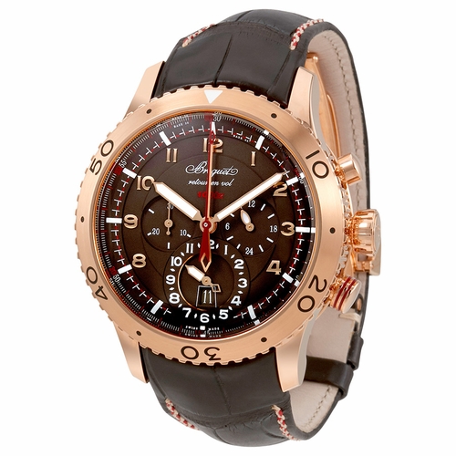 Breguet 3880BRZ29XV Transatlantique Type XXII Flyback Mens Chronograph Automatic Watch