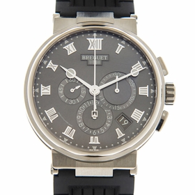Breguet 5527TI/G2/5WV Marine Mens Chronograph Automatic Watch