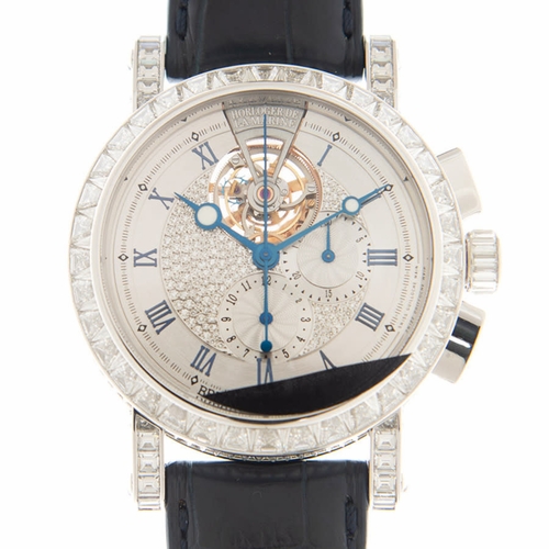 Breguet 5839BB/6D/9ZU/DD0D Marine Mens Chronograph Hand Wind Watch