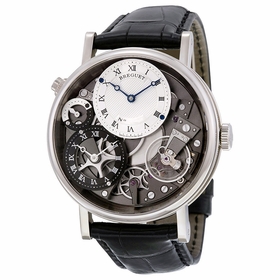Breguet 7067BB/G1/9W6 Tradition GMT Manual Wind 40mm Mens Hand Wind Watch