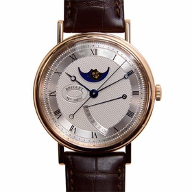 Breguet 7787BR/12/9V6 Classique Moonphase Power Reserve 39mm Mens Automatic Watch