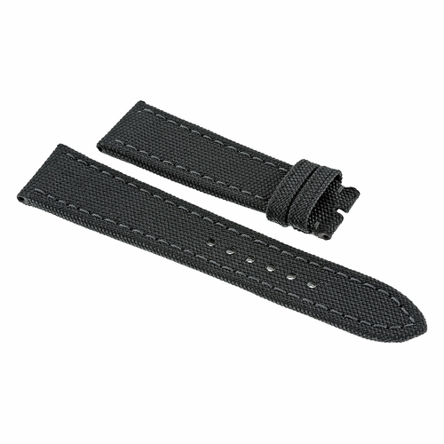 Breitling Antharacite Canvas Watch Band Strap 24 mm-20 mm