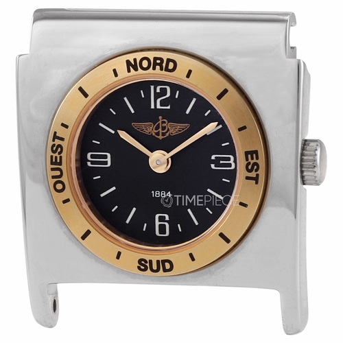 Breitling Black Dial Second Time Zone Watch Attachment B6107211/C191.106X.A18