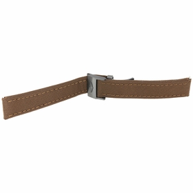 Breitling Brown Canvas 22 mm Strap