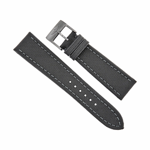Breitling Dark Green Canvas Watch Band Strap 24mm - 20mm 100W-M20BASA.1 Breitling Dark Green Canvas Watch Band Strap 24mm - 20mm 100W-M20BASA.1