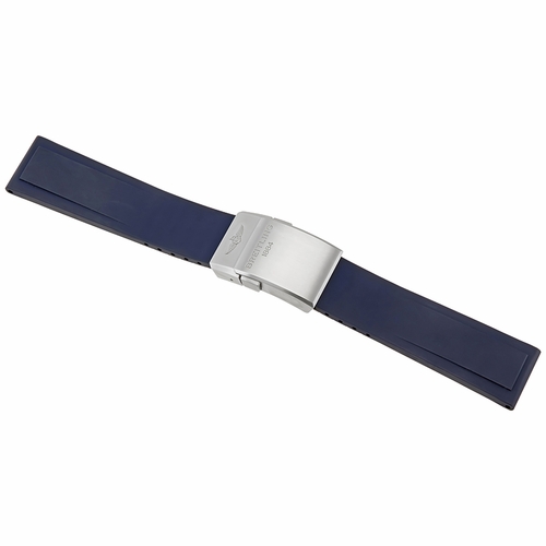 Breitling Diver Pro Blue Rubber Strap and a Stainless Steel Deployment Buckle 22-20mm