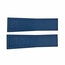 Breitling Blue Rubber Watch Band Strap Lugs 24 mm, tapers to 20 mm 24-20mm