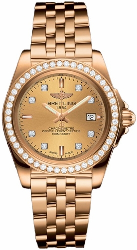 Breitling H7133053/H550/792H Galactic Ladies Quartz Watch