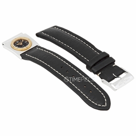 Breitling Unisex 20 mm Leather Watch Band With Second Time Zone Attachment B6107211/C190.159X.A18