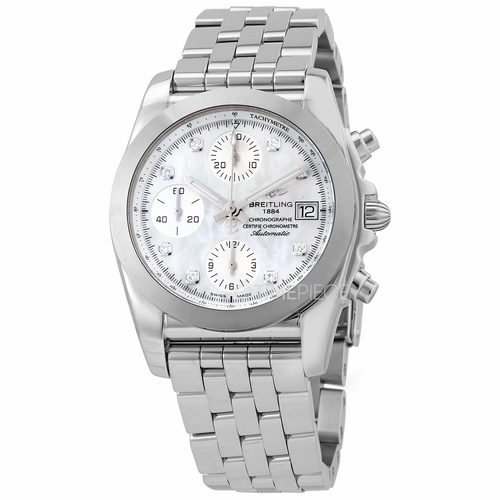 Breitling W1331012/A776SS Chronomat 38 Mens Chronograph Automatic Watch