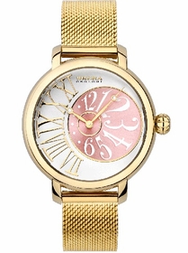 Brera Orologi BRVAEL3803-YG-MIL Valentina Elegant Ladies Quartz Watch