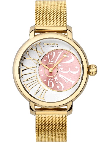 Brera Orologi BRVAEL3803-YG-MIL Valentina Elegant Ladies Quartz Watch