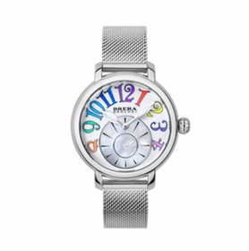 Brera Orologi BRVAMO3801-SS-MIL Valentina Modern Ladies Quartz Watch