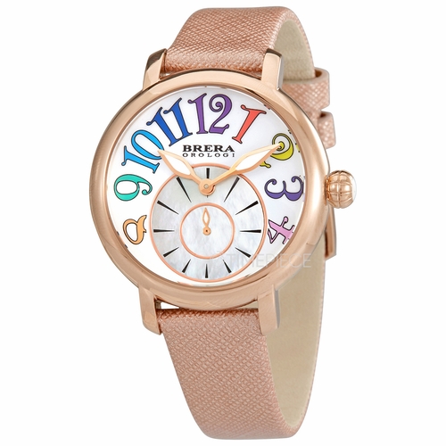 Brera Orologi BRVAMO3802-RGD-SAF Valentina Modern Ladies Quartz Watch