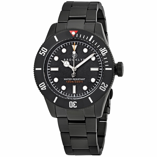 Brooklyn Watch Co. 306-A-11-BB-BLK Black Eyed Pea Mens Quartz Watch