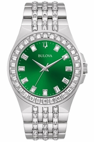 Bulova 96A253 Crystal Mens Quartz Watch