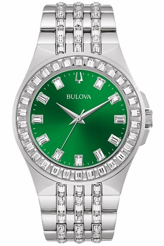 Bulova 96A253 Crystal Mens Quartz Watch
