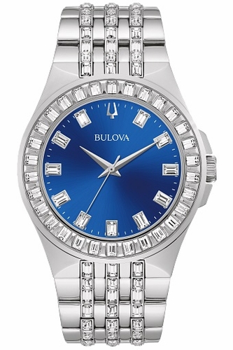 Bulova 96A254 Crystal Mens Quartz Watch