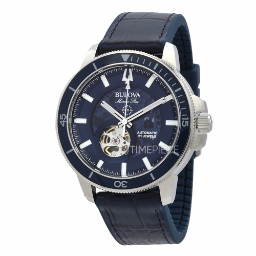 Bulova 96A291 Marine Star Mens Automatic Watch