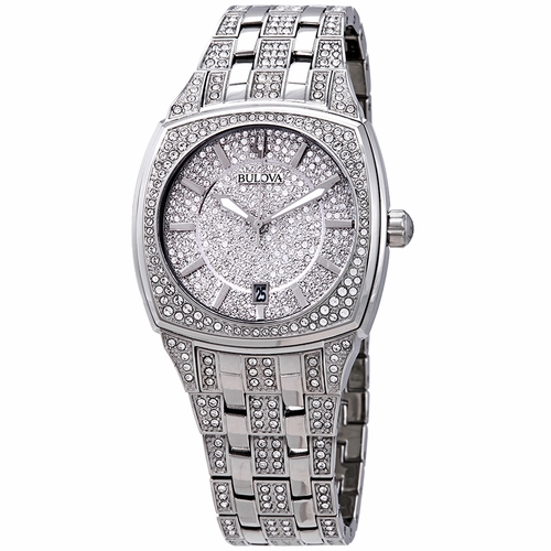 Bulova 96B296 Crystal Mens Quartz Watch