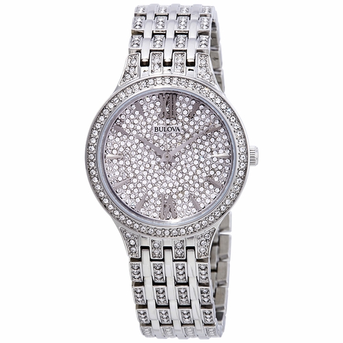 Bulova 96L243 Crystal Ladies Quartz Watch
