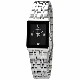 Bulova 96P202 Quadra Ladies Quartz Watch