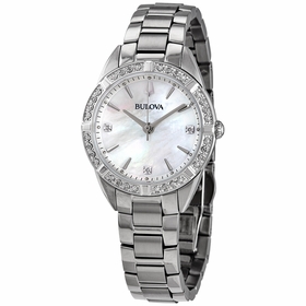 Bulova 96R228 Diamond Sutton Ladies Quartz Watch