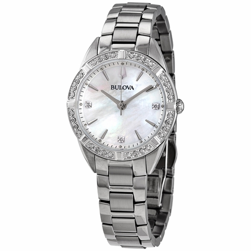 Bulova 96R228 Diamond Sutton Ladies Quartz Watch