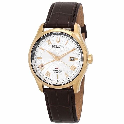 Bulova 97B210 Wilton GMT Mens Automatic Watch