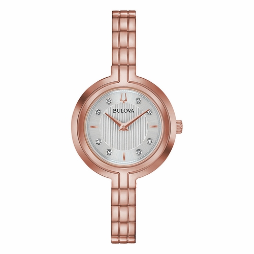 Bulova 97P145 Rhapsody Ladies Quartz Watch