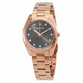 Bulova 97P156 Surveyor Ladies Quartz Watch