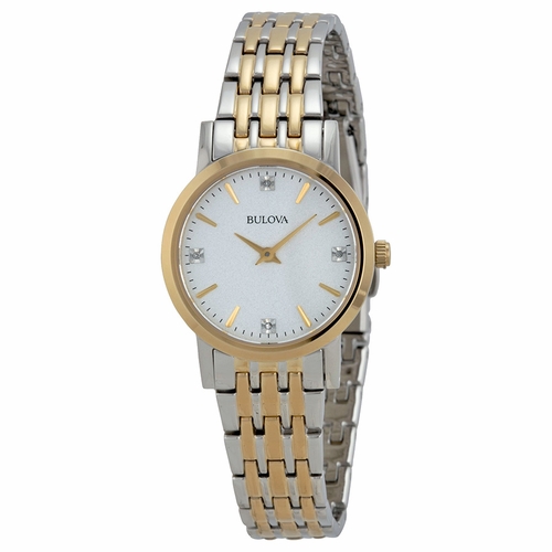 Bulova 98P115 Casual Diamond Ladies Quartz Watch
