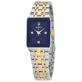 Bulova 98P177 Quadra Ladies Quartz Watch