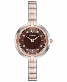 Bulova 98P194 Rhapsody Ladies Quartz Watch