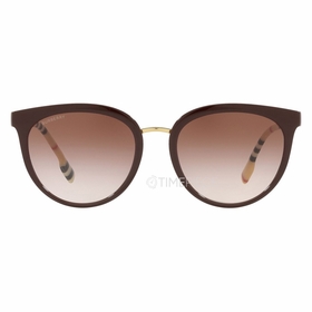 Burberry BE4316F 39168D 57 Willow Ladies  Sunglasses