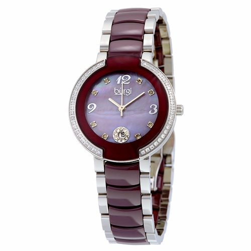 Burgi BUR072BR  Ladies Quartz Watch