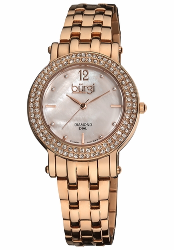 Burgi BUR079RG  Ladies Quartz Watch