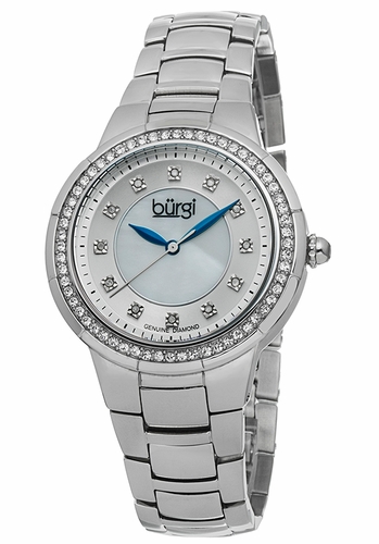 Burgi BUR093SS  Ladies Quartz Watch