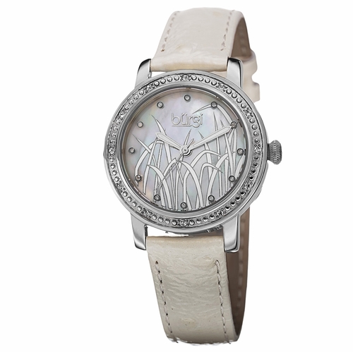 Burgi BUR096SSW Pattern Ladies Quartz Watch