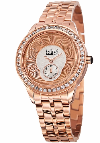 Burgi BUR106RG  Ladies Quartz Watch