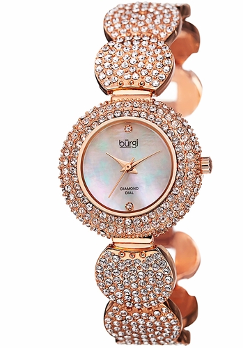 Burgi BUR109RG  Ladies Quartz Watch