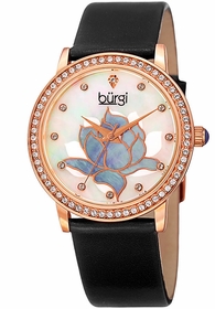 Burgi BUR159BKR  Ladies Quartz Watch