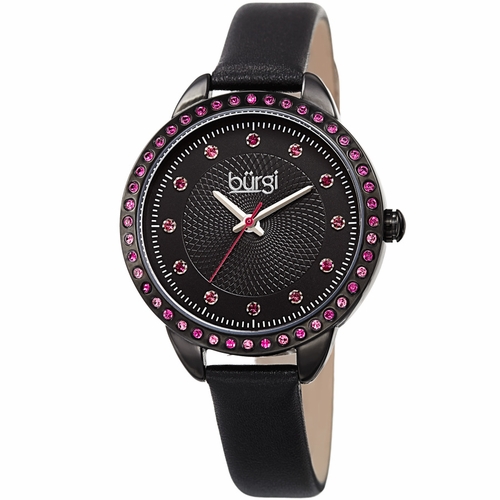 Burgi BUR161BK  Ladies Quartz Watch