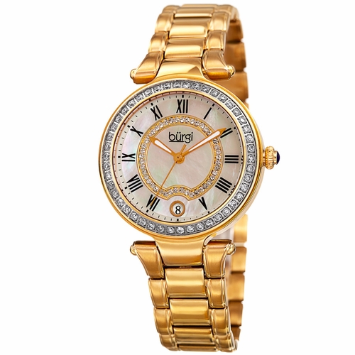 Burgi BUR165YG  Ladies Quartz Watch