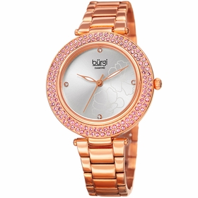 Burgi BUR179RG Flower Marker Ladies Quartz Watch